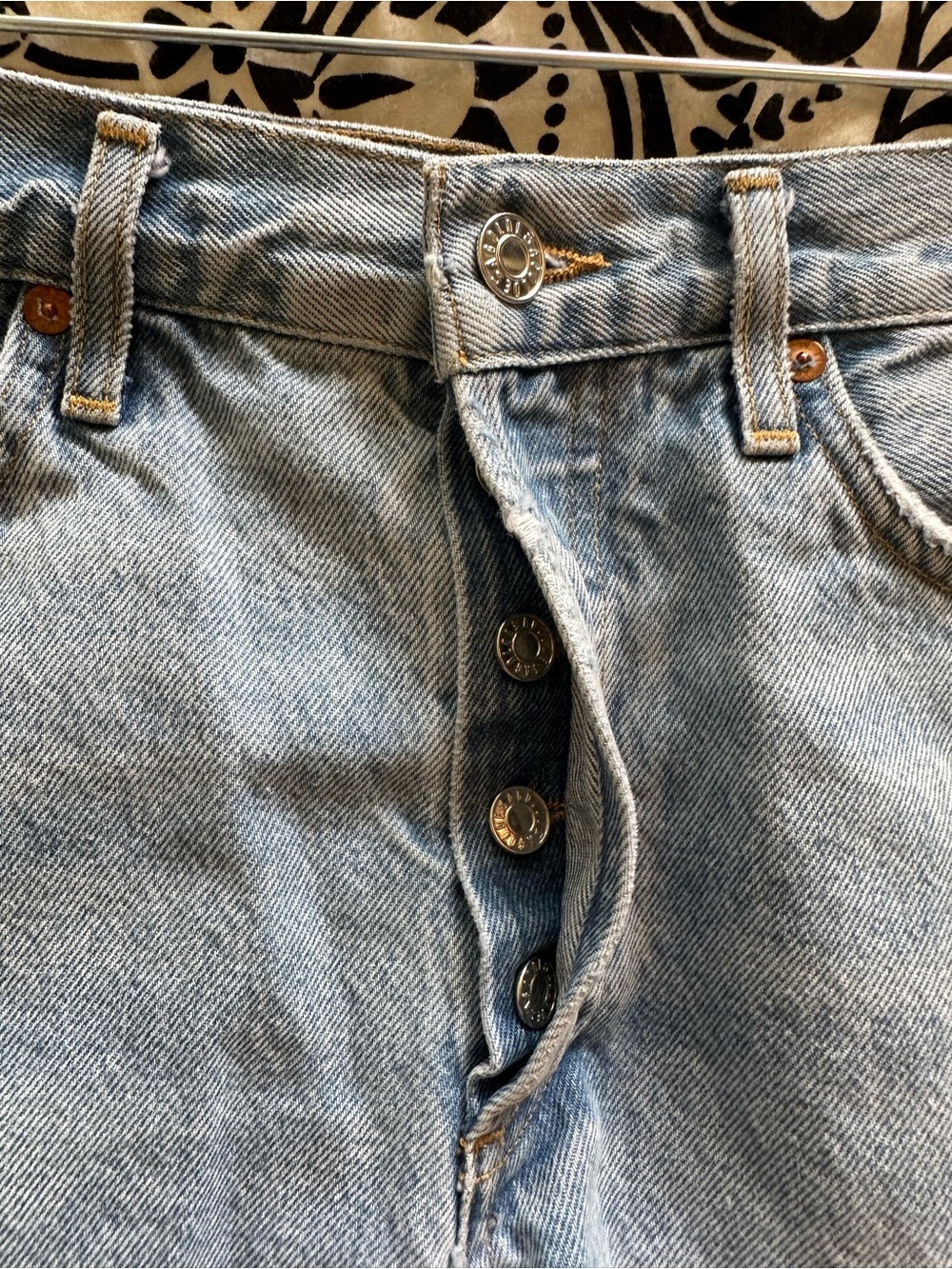 Agolde parker jean shorts - Picture 9 of 12